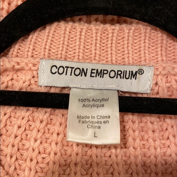Cotton Emporium ruffle sweater - Picture 3 of 3